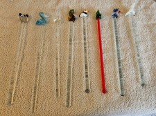 Vintage glass swizzle for sale  Spencerport