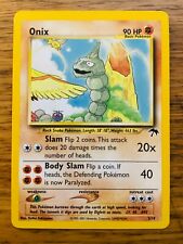 Cartão holográfico reverso Pokemon Onix (3/18) Ilhas do Sul! RÁPIDO E GRÁTIS P&P! comprar usado  Enviando para Brazil