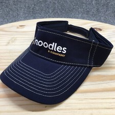 Chapéu Viseira Masculino Azul OS Aba Curvada Ajustável Logotipo Bordado Noodles & Company comprar usado  Enviando para Brazil