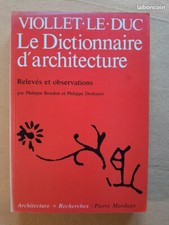 Viollet duc. dictionnaire d'occasion  Munster