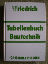 Bautechnik friedrich tabellenb gebraucht kaufen  Potsdam