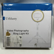 Kit de anel de luz de fotografia de vídeo Uthlusty para peças/obras VEJA FOTOS comprar usado  Enviando para Brazil