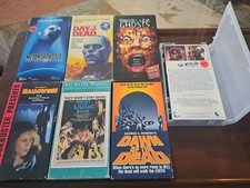 Usado, Horror VHS Movie Lot 7 Movies Halloween Time. Some Rare Movies! The Stuff  comprar usado  Enviando para Brazil