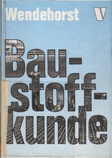 Baustoffkunde wendehorst begr gebraucht kaufen  Naumburg