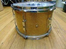 Vintage Anos 60 Ludwig 12 x 8 Club Date Rack Tom 3 dobras Champagne Sparkle comprar usado  Enviando para Brazil