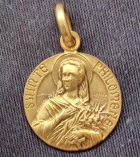 Médaille religieuse plaquée d'occasion  Juziers