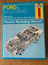 Haynes ford mustang for sale  BISHOP'S STORTFORD