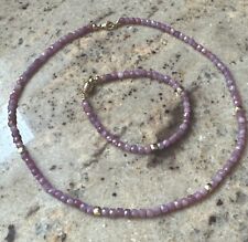 Rubincollier armband 375karabi gebraucht kaufen  Unterschleißheim