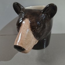 Estatueta de animal cabeça de urso marrom cerâmica - vaso ou plantadeira suculenta feita por codorna, usado comprar usado Estatueta de animal cabeça de urso marrom cerâmica - vaso ou plantadeira suculenta feita por codorna, usado comprar usado  Enviando para Brazil