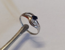 Anello vintage argento usato  Albenga