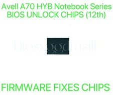 Notebook Avell A70 HYB Series, ADMIN SEM SENHA FIRMWARE CORRIGE CHIP BIOS comprar usado  Enviando para Brazil