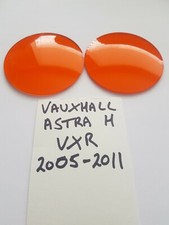 PROTETORES DE FAROL DE NEBLINA ACRÍLICO LARANJA TRANSPARENTE VAUXHALL ASTRA H VXR 2005-2011 comprar usado  Enviando para Brazil