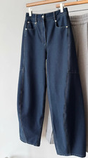 Jeans Tibi Indigo Barre denim malha Sid NOVO comprar usado  Enviando para Brazil