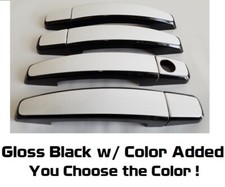 Sobreposições de maçaneta de porta preta brilhante personalizada 2011 - 2014 Chevy Cruze VOCÊ ESCOLHE CLR, usado comprar usado  Enviando para Brazil