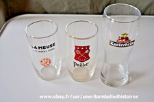 Verres bière publicitaire d'occasion  Beuzeville