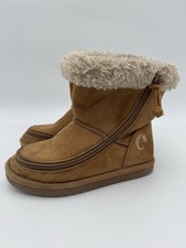 Botas BILLY Footwear COZY II forradas de pele de castanha ~ Zíper completo - Juventude 11M comprar usado  Enviando para Brazil