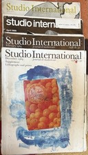 Studio international journal for sale  BROMSGROVE