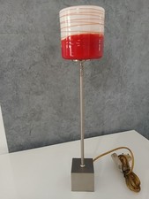 Lampada tavolo acciaio usato  Valenzano