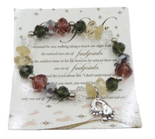 Footprints charm stretch for sale  SWADLINCOTE