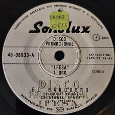 EL BARQUERO Cristobal Perez 🎶 CUMBIA SABROSA 1966 COLOMBIA RARE 🎶 HEAR AUDIO segunda mano  Embacar hacia Argentina