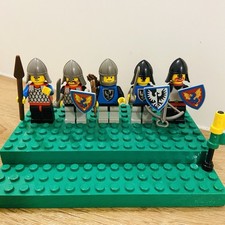 LEGO® Lego 6057 Black Knights Sea Serpent – kompletny zespół rycerzy na sprzedaż  Wysyłka do Poland