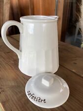Ancienne cafetière porcelaine d'occasion  Nègrepelisse