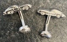 Retro jaguar cufflinks for sale  BOURNEMOUTH