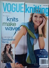 Vogue knitting international for sale  LONDON