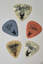 Conjunto de palhetas de guitarra Eric Church e banda inteira ECB assinatura comprar usado  Enviando para Brazil
