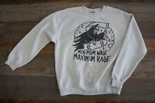 Usado, Moletom Grim Reaper Skater Salário Mínimo Raiva Máxima Tamanho M Cinza Gildan comprar usado  Enviando para Brazil