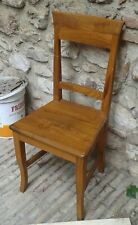 Sedia legno artigianale usato  Baschi
