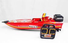 Usado, 1989 Vintage Remco Mach-1 Off Shore Racer Controle Remoto R/C Lancha comprar usado  Enviando para Brazil