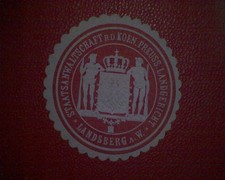Siegelmarke staatsanwaltschaft gebraucht kaufen  Deutschland