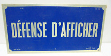 Jolie plaque aluminium d'occasion  Bar-le-Duc