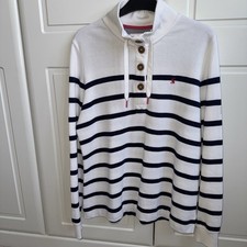 Joules navy white for sale  FLEET
