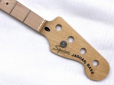 Guitarra Maple Jag genuína Fender Squier JAGUAR BASS PESCOÇO ESCALA MÉDIA (32") comprar usado  Enviando para Brazil