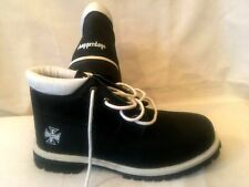 BOTAS WEST COAST CHOPPERDOGS COURO PRETO CANO ALTO TAMANHO 11M comprar usado  Enviando para Brazil