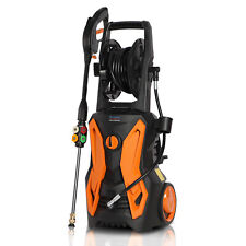 Lavadora de alta pressão Stream 2000W 3600 PSI com 5 bicos limpeza pátio portátil comprar usado  Enviando para Brazil