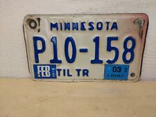 Minnesota license plate for sale  Duluth