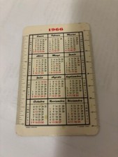 Calendarietto tascabile vintag usato  Pozzuoli