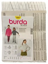 Burda schnittmuster 9482 gebraucht kaufen  Deutschland