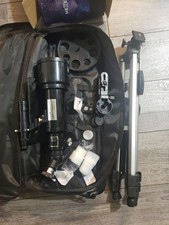 Telescópio 70mm abertura 500mm - para crianças e adultos refratação astronômica... preto comprar usado  Enviando para Brazil