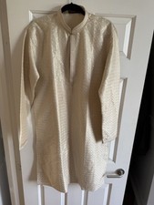 Men cream white for sale  LONDON