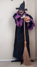 Halloween witch holding for sale  NORTHAMPTON