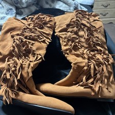 Fringe suede brown for sale  West Sacramento