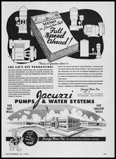 1946 jacuzzi bros. d'occasion  Expédié en Belgium