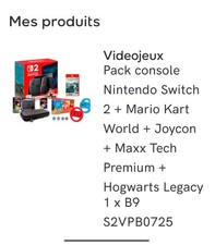 Coffret nintendo switch d'occasion  Strasbourg-