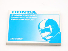 Honda cb600f fahrerhandbuch gebraucht kaufen  Gransee