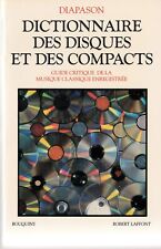 Dictionnaire disques compacts d'occasion  Henrichemont