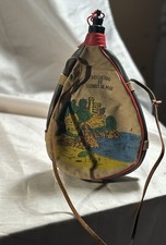 Gourde cuir espagnole d'occasion  Fougerolles-du-Plessis